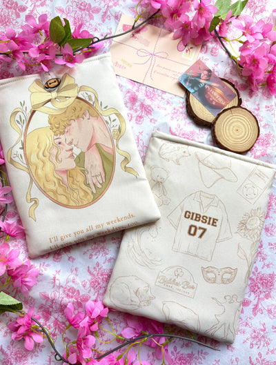 PREVENTA Funda de libro de Claire y Gibsie (Los chicos de Tommen)