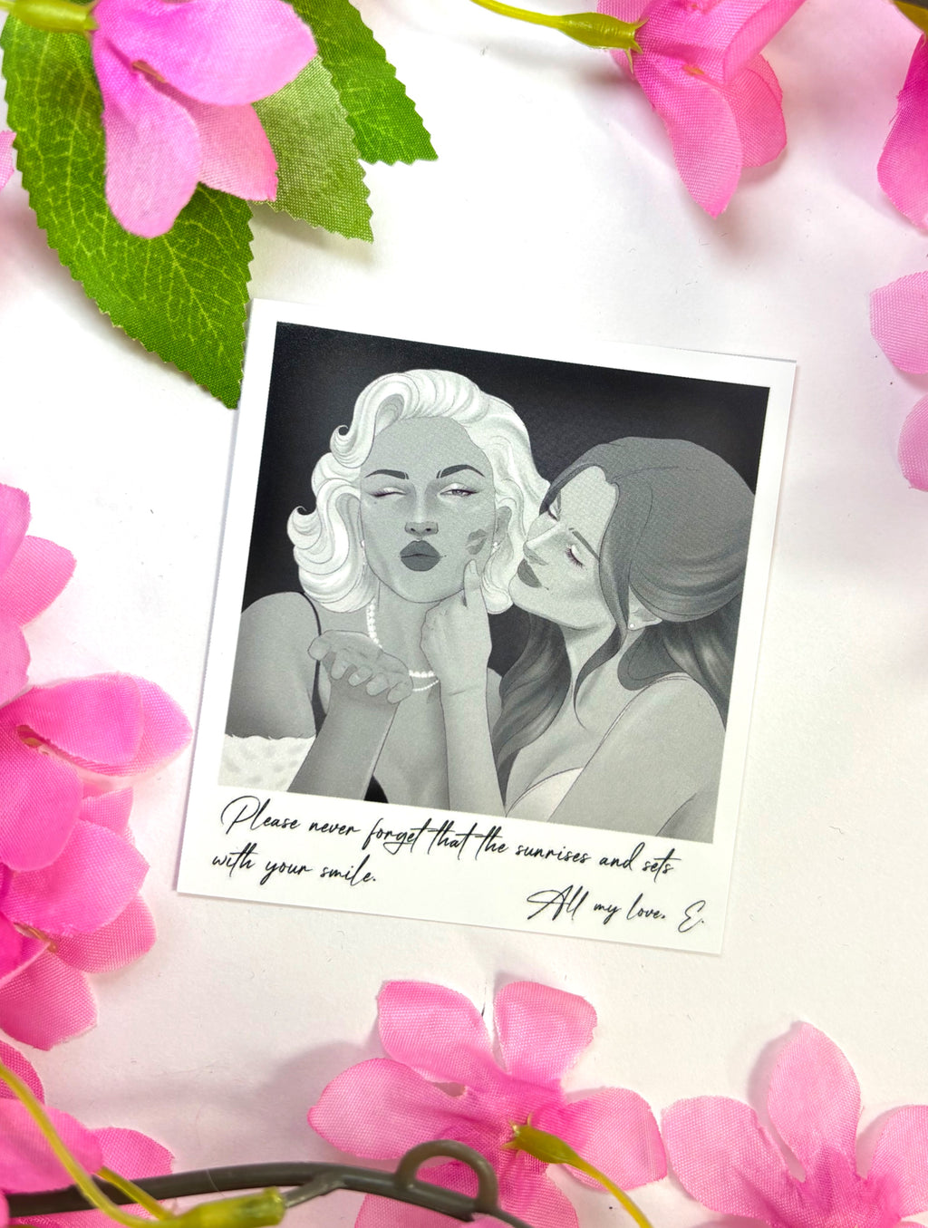 Polaroid - Evelyn y Celia (Los 7 Maridos de Evelyn Hugo)