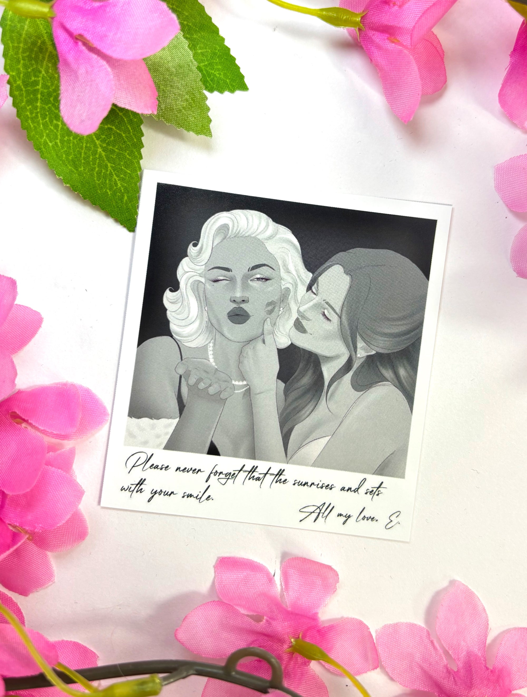 Polaroid - Evelyn y Celia (Los 7 Maridos de Evelyn Hugo)