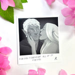 Polaroid - Rowan y Aelin (Trono de cristal)