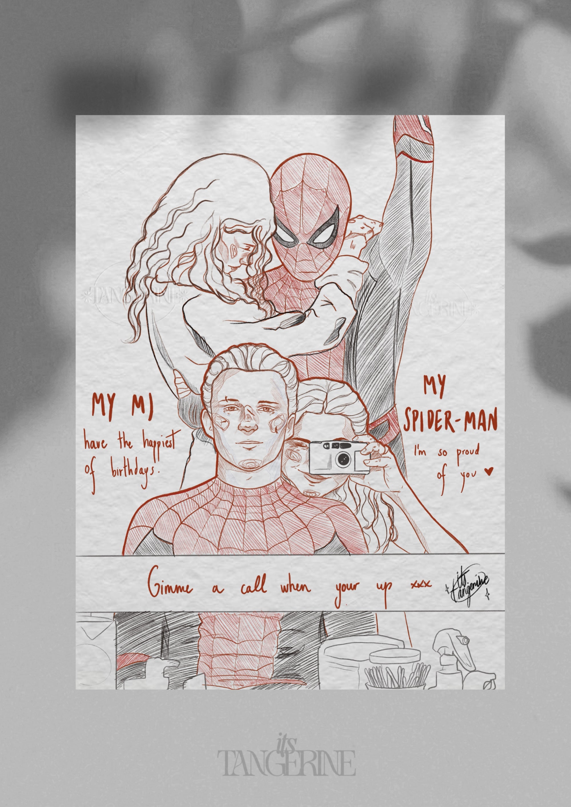 Spiderman (Tom y Zendaya)