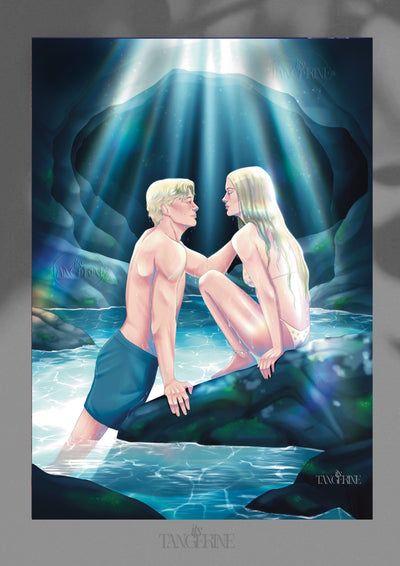 Lizzie y Hugh cueva - Los chicos de Tommen