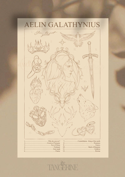Aelin Galathynius - Trono de cristal