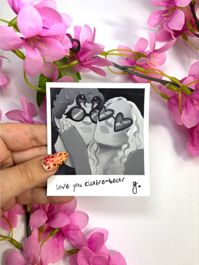 Polaroid - Claire and Gibsie (Tommen)