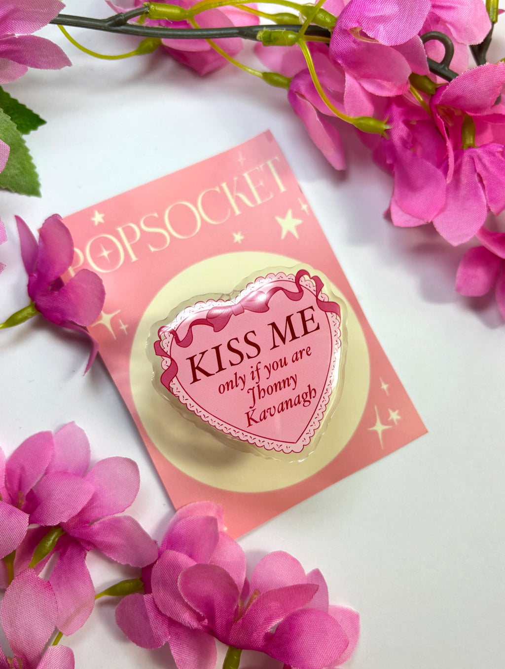 Phone grip (Kiss me Johnny Kavanagh)