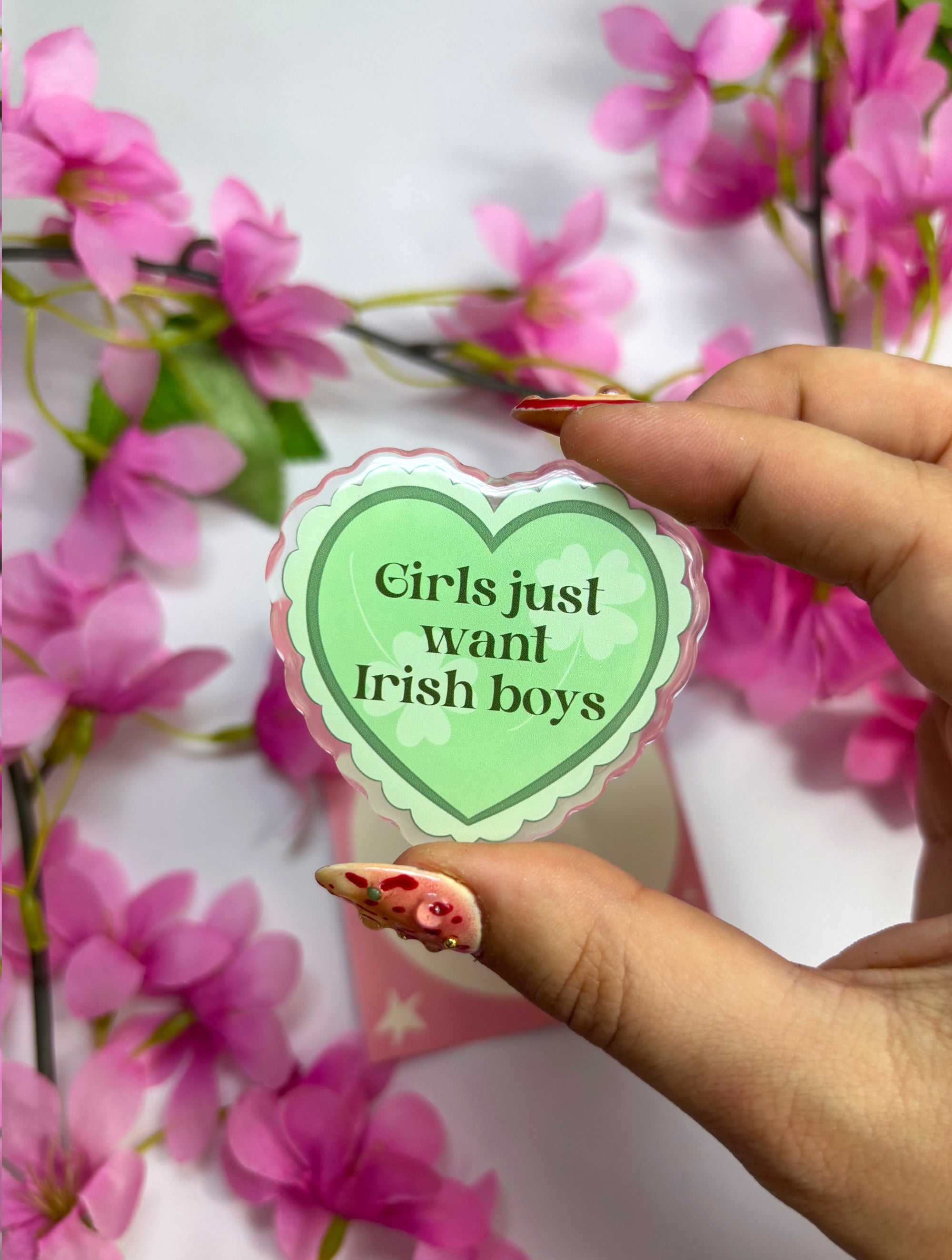 Phone grip (Girls just want Irish boys)