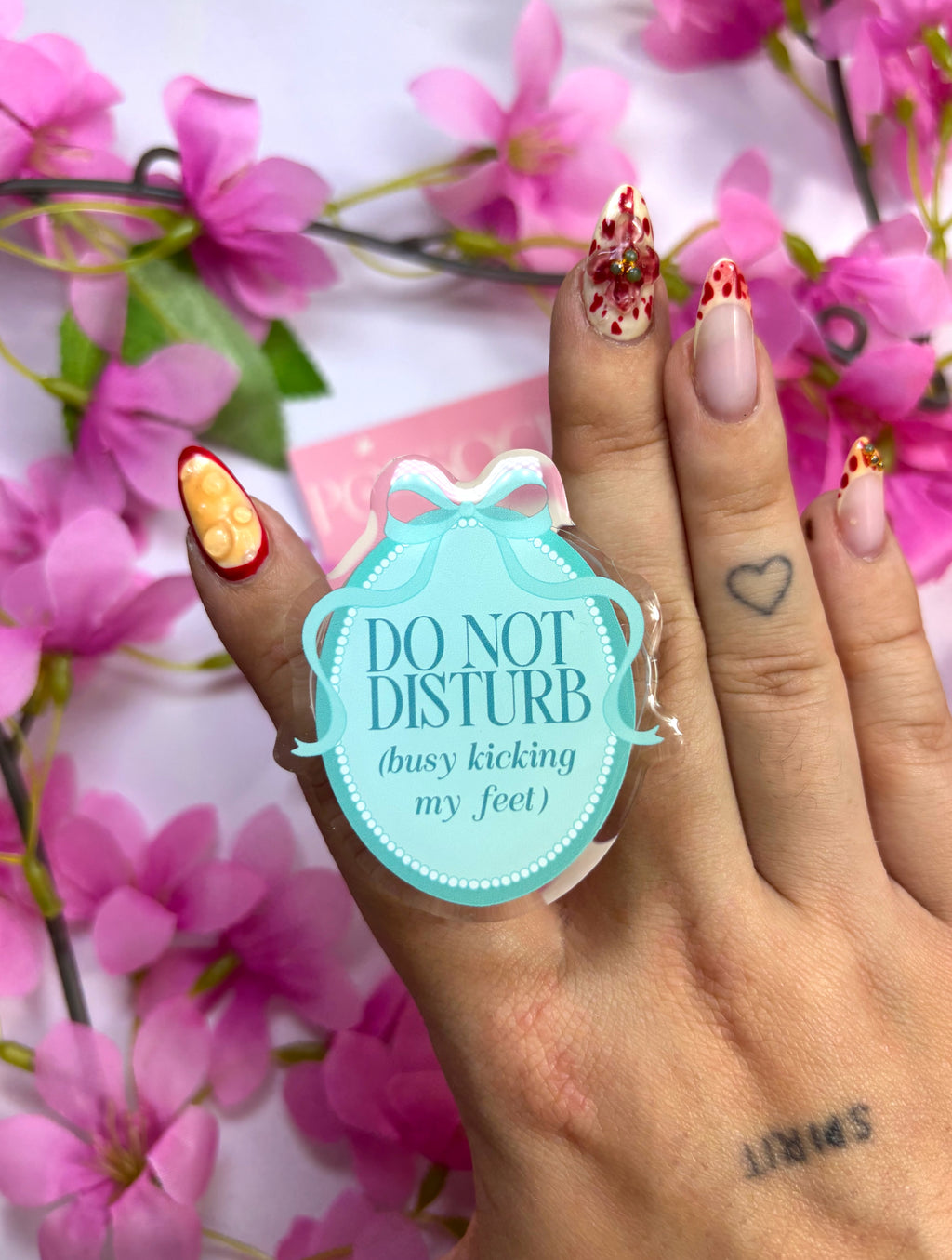Phone grip (Do not disturb)