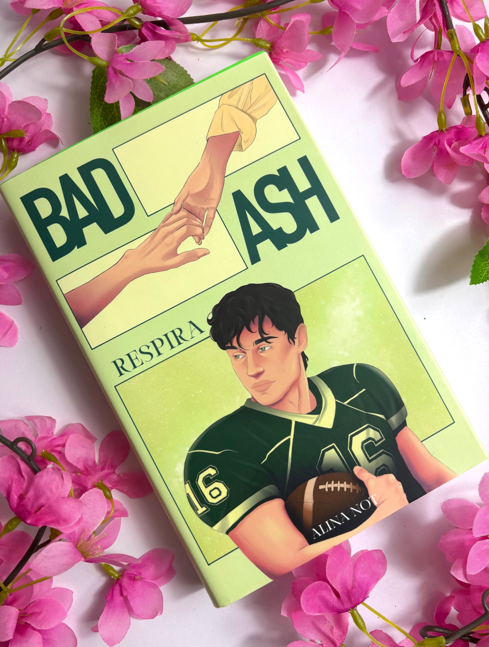 Dust jacket Bad Ash - Breathe