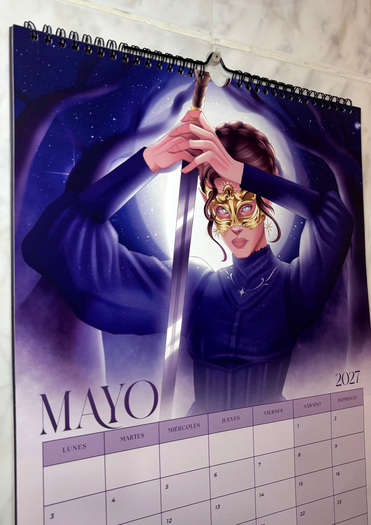 Calendario literario 2027