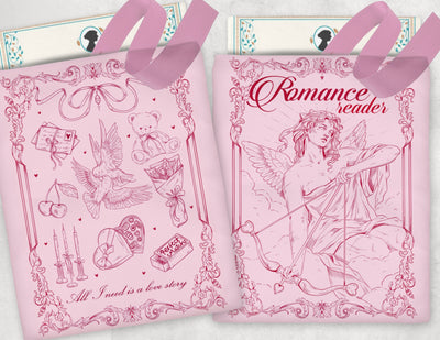 Funda libro ROMANCE READER