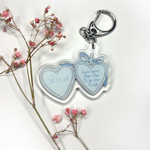 Heart keychain 