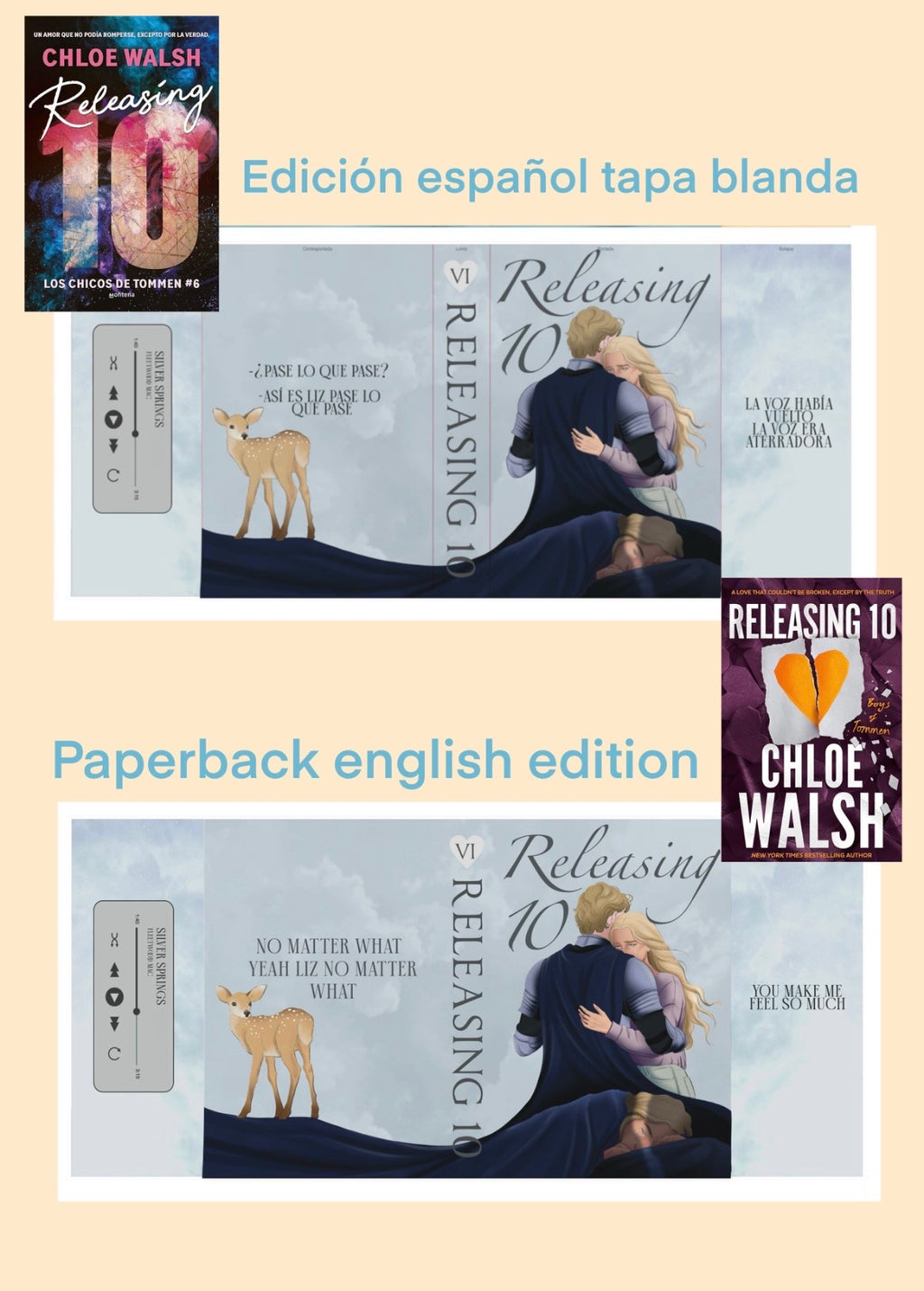 Dust jacket Releasing 10