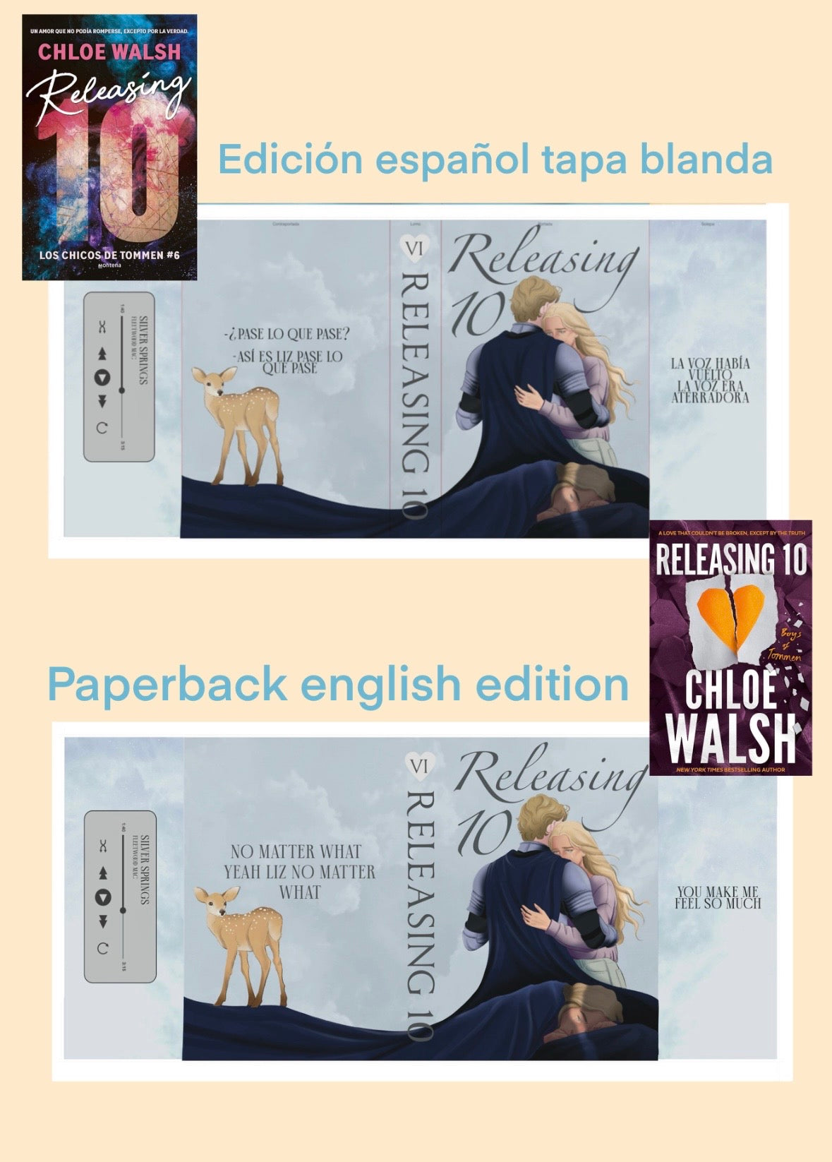 Dust jacket Releasing 10