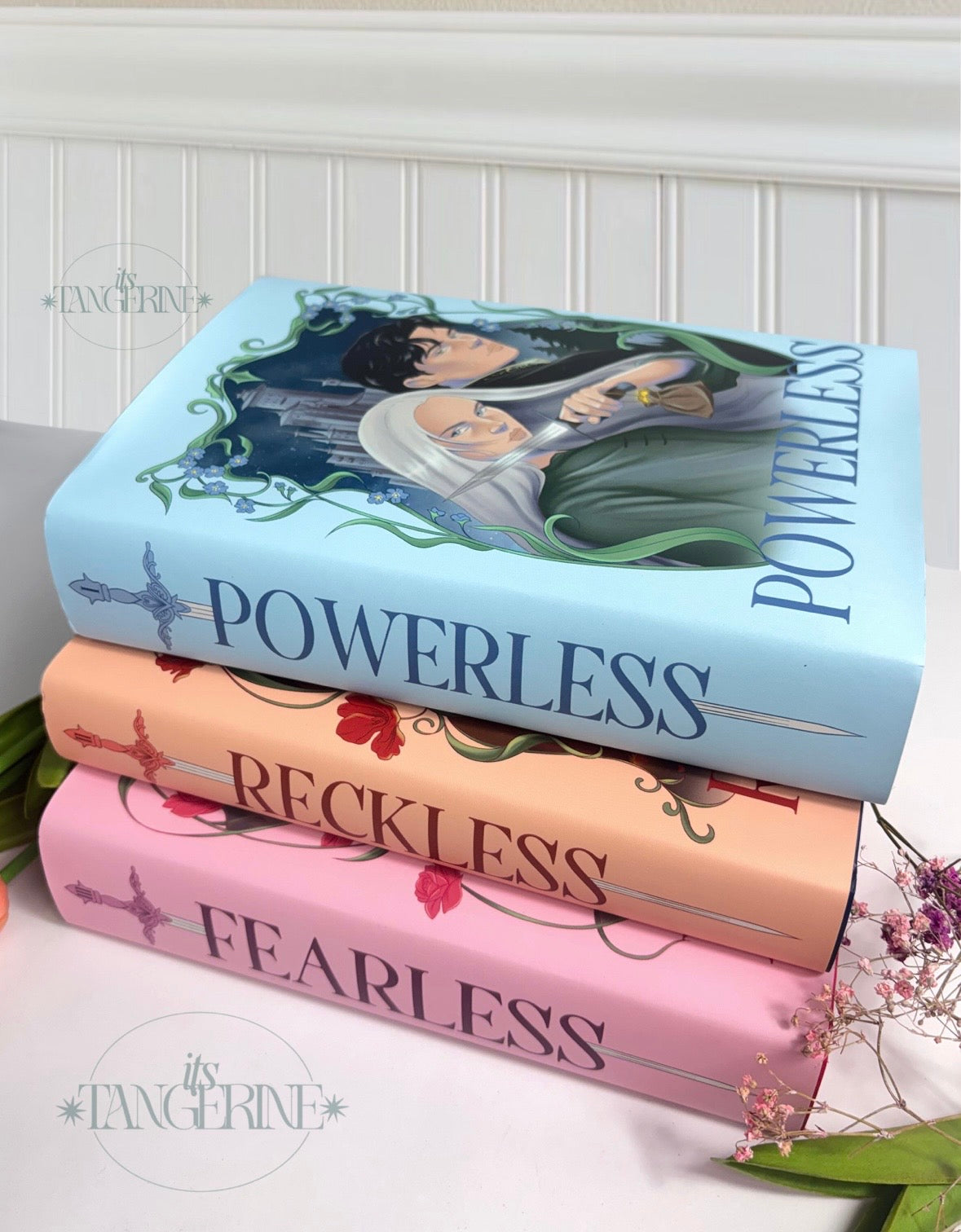 PACK 3 Powerless dust jackets